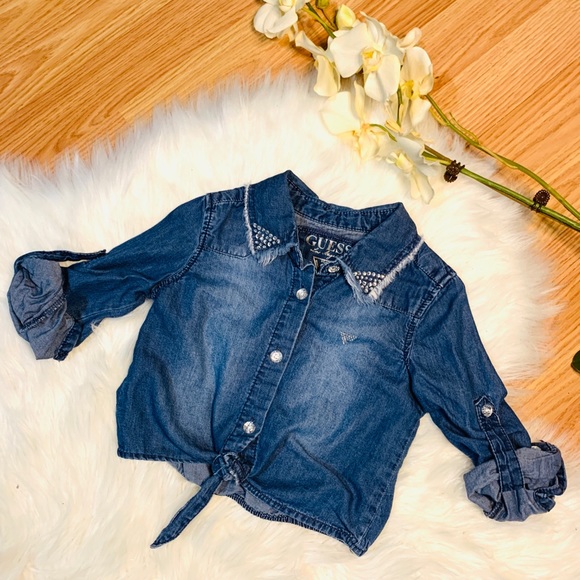 Guess Other - Guess 4T Blue Jean Top